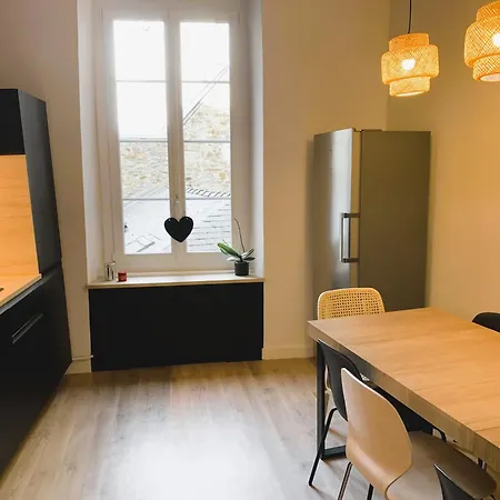Apartman Tres Bel Appartement, Plein Centre Nantes, 190m2